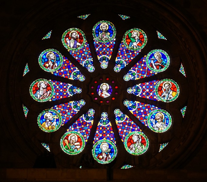 Inside the Lisbon Cathedral.