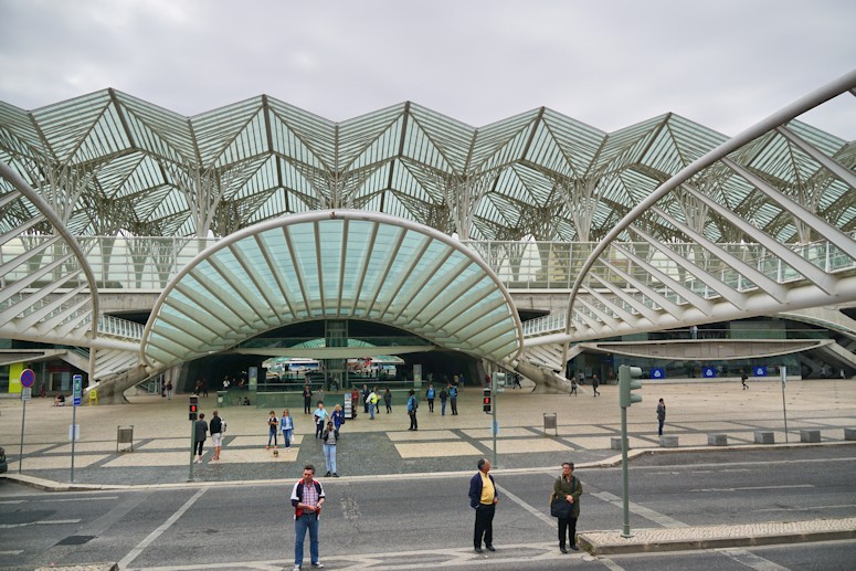 The busiest Railway Station in Lisbon is the Oriente, completed in 1998