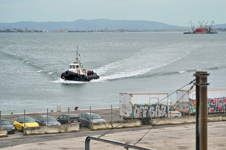 River Tagus estuary, Lisbon