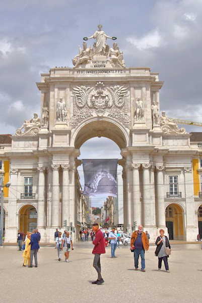 Triumphal Arch, Commercial Square, Lisbon