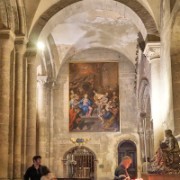 Inside the Lisbon Cathedral.