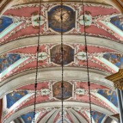 Inside the Lisbon Cathedral.