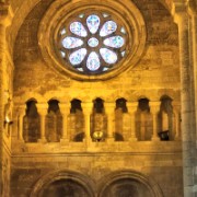 Inside the Lisbon Cathedral.