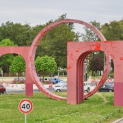 Sculpture in Lisbon.