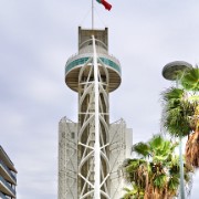 145 metre Vasco da Gama tower, with restaurant at the top - Lisbon