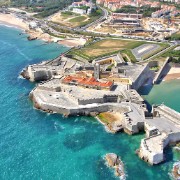 Sao Juliao da Barra is a 16th century coastal defence fort at the mouth of the Tagus River, just over 10 km from central Lisbon.