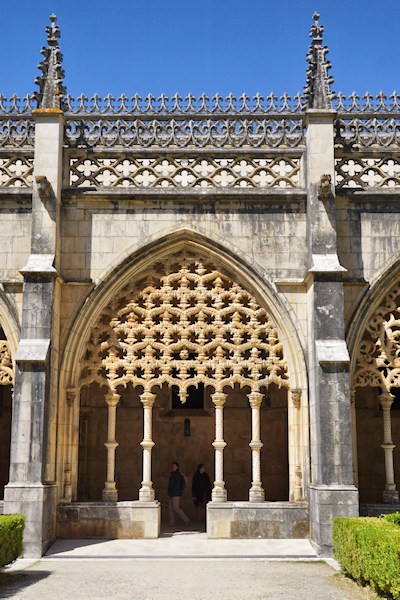 The 15th century Royal Cloisters of the Batalha Monastery