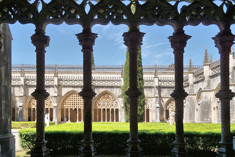 The 15th century Royal Cloisters of the Batalha Monastery