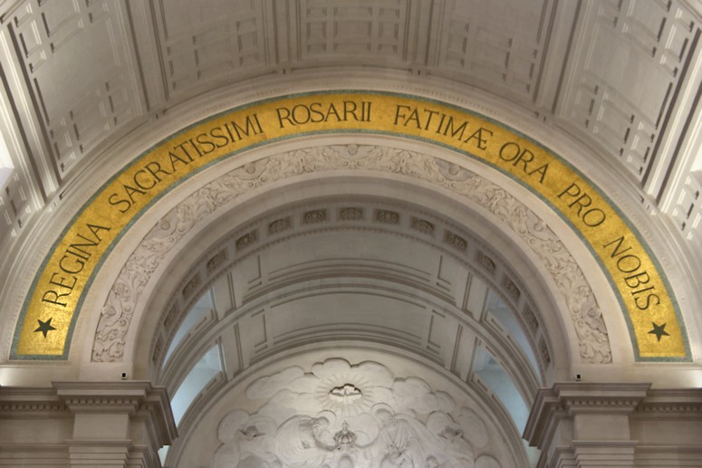 Inside the Basilica of Our Lady of the Rosary