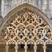 The 15th century Royal Cloisters of the Batalha Monastery