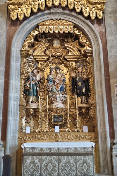 Inside the Church of the Clergy (Clerigos), Porto