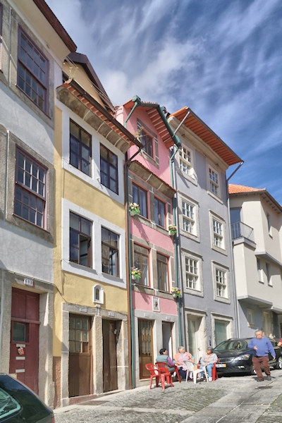  In the old quarter of Porto, Portugal