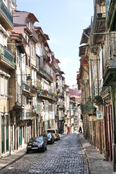  In the old quarter of Porto, Portugal