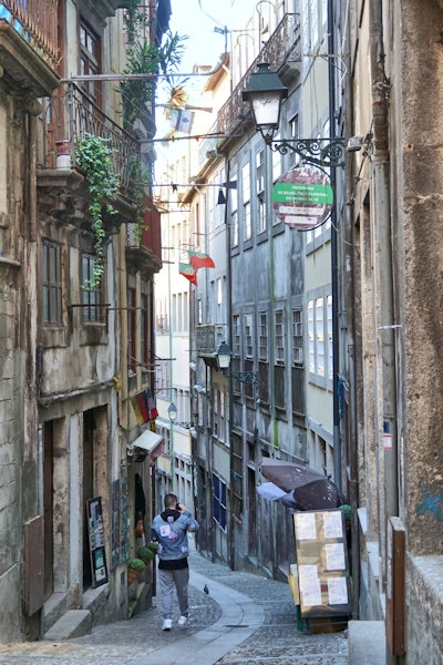  In the old quarter of Porto, Portugal