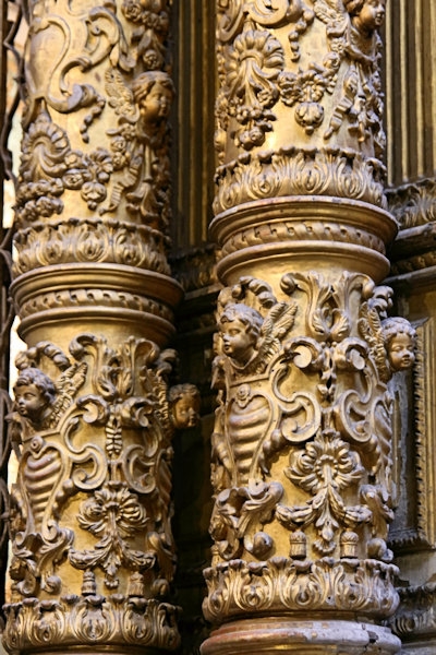 Inside the Cathedral of Porto, Portugal