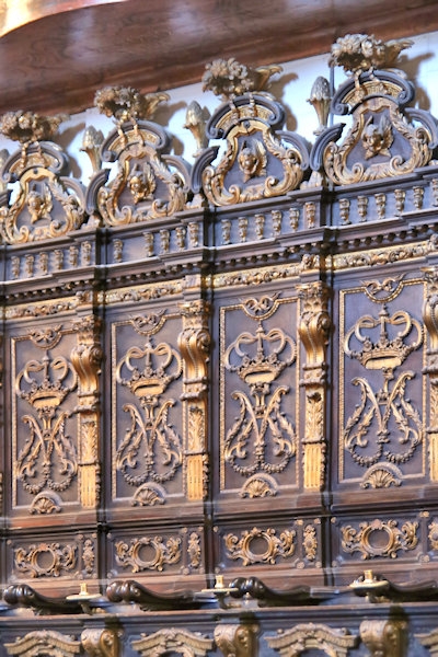 Inside the Cathedral of Porto, Portugal