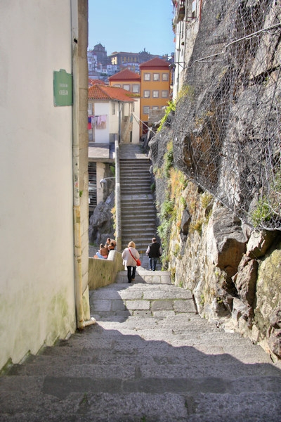  In the old quarter of Porto, Portugal