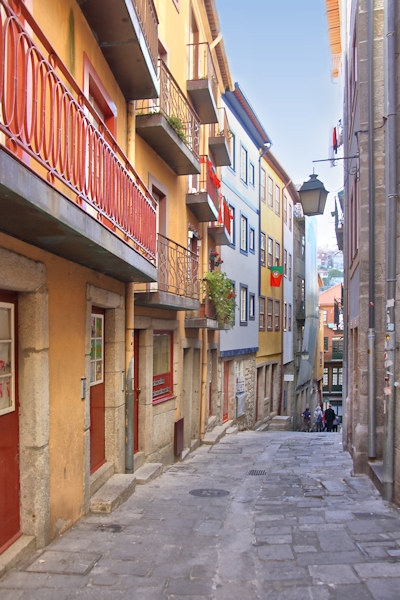  In the old quarter of Porto, Portugal