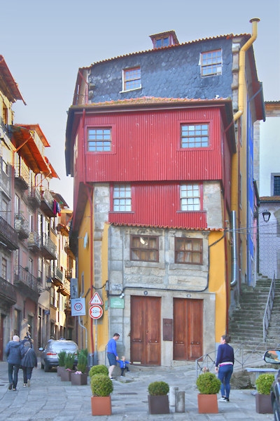  In the old quarter of Porto, Portugal