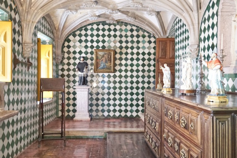 Inside Pena Palace, Sintra, Portugal