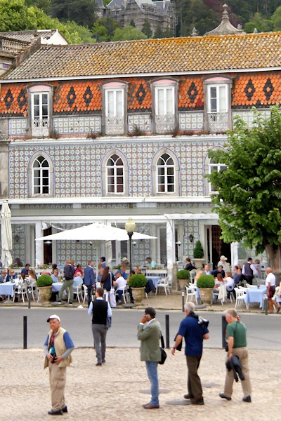 Sintra is a very popular resort town near Lisbon