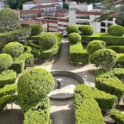 Part of the gardens of the Sintra Palace