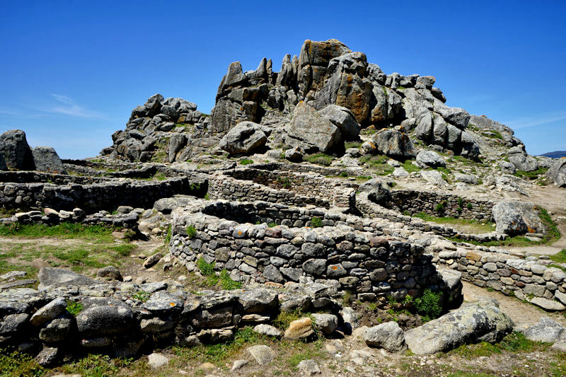 Spain, Hill Fort Castro de Baroa near Porto do Son