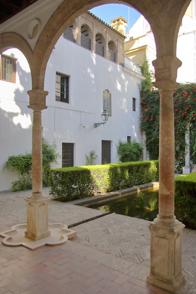 Assistant Mayor's Courtyard, Alcazar, Seville, Spain