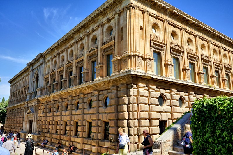 Charles V Palace, Alhambra, Granada, Spain