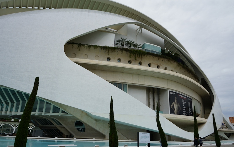 Palace of the Arts, City of Arts and Sciences, Valencia, Spain