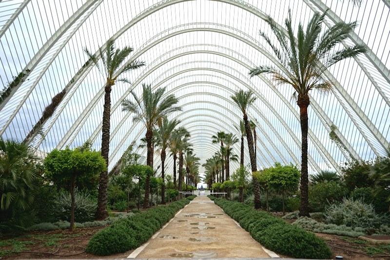 L'Umbracle, City of Arts and Sciences, Valencia, Spain