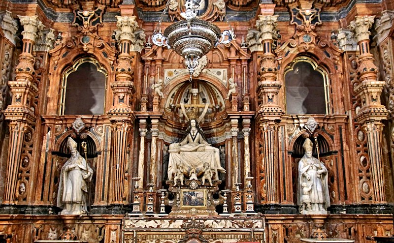 Chapel Altar with Pieta, Granada Cathedral, Spain