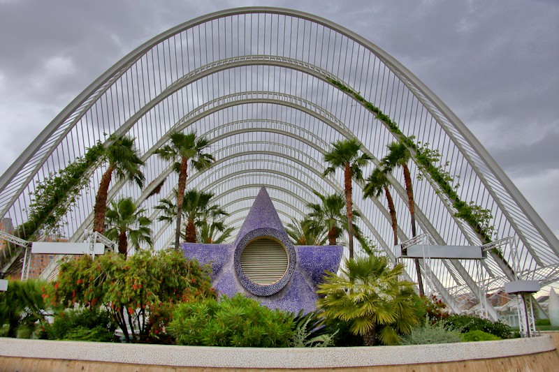 L'Umbracle, City of Arts and Sciences, Valencia, Spain