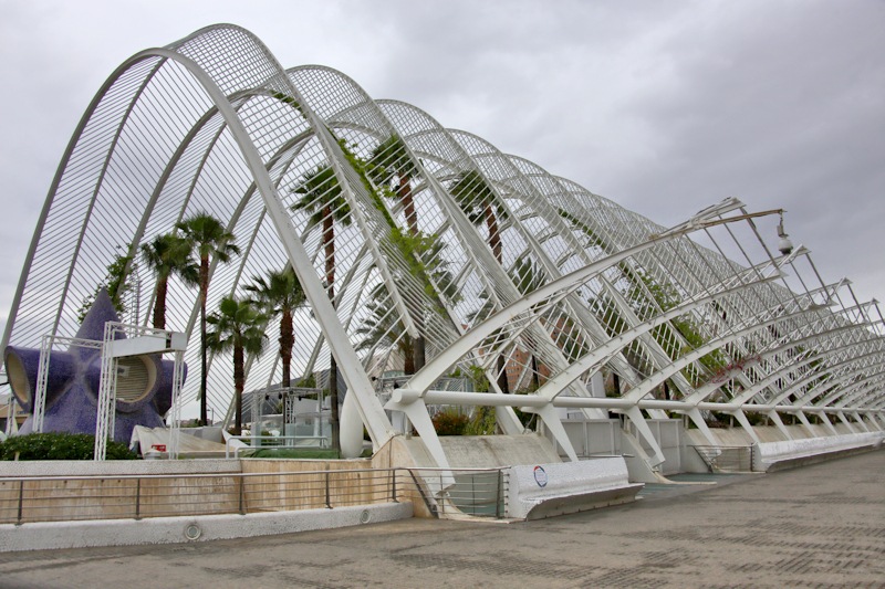 L'Umbracle, City of Arts and Sciences, Valencia, Spain