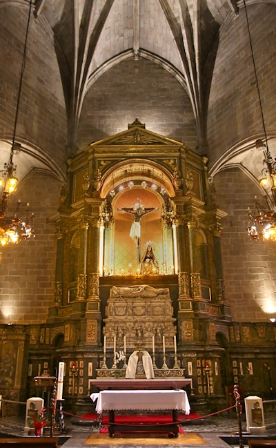 Main Altar, Cathedral, Barcelona, Spain