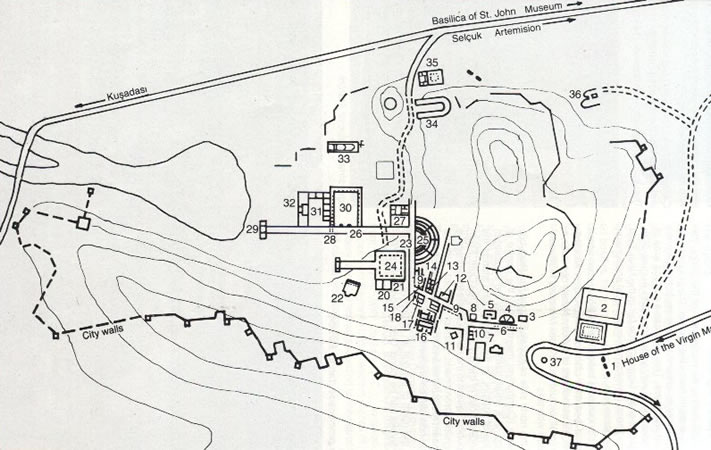 Ephesus Site Plan