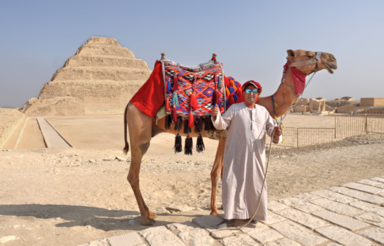 The Step Pyramid, Saqqara, Egypt