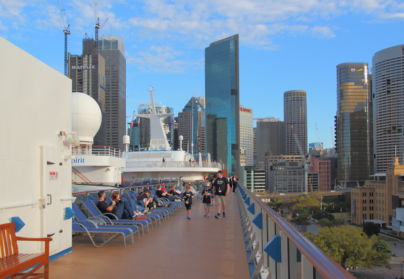 Sydney, from the deck of the Carnival Spiri