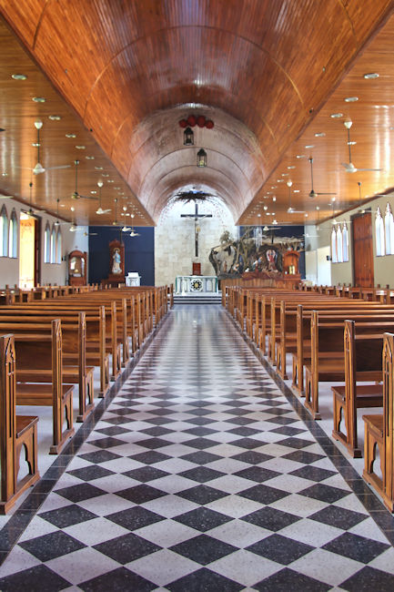 Inside the Church Parroquia Inmaculada Concepcin, Quepos, Costa Rica