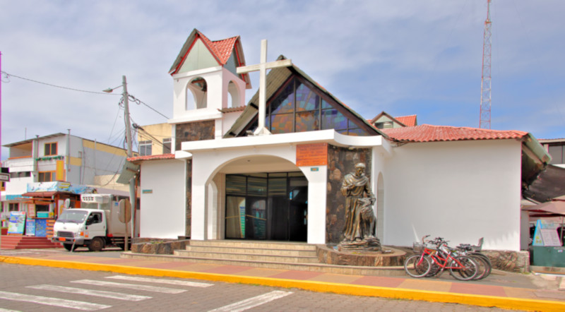 Church, Puerto Ayorta, Santa Cruz Island