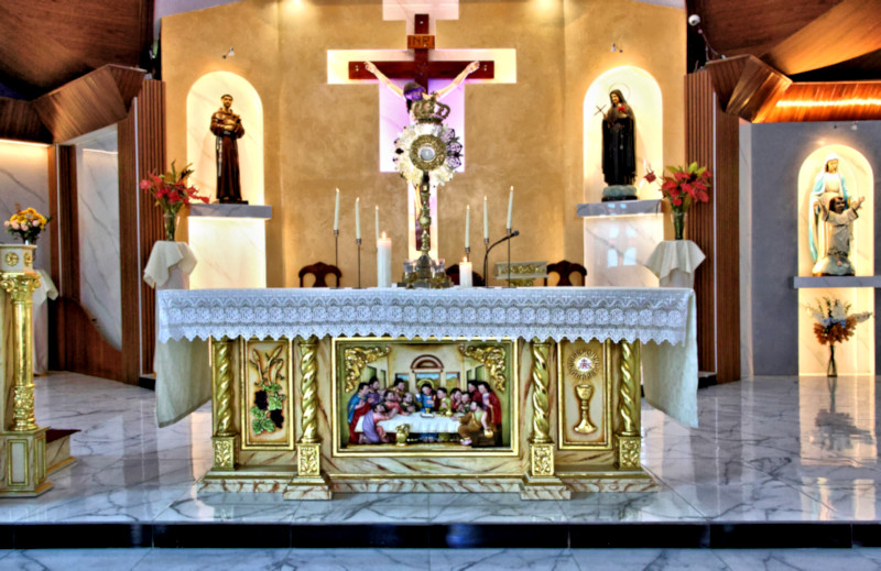 Church, Puerto Ayorta, Santa Cruz Island